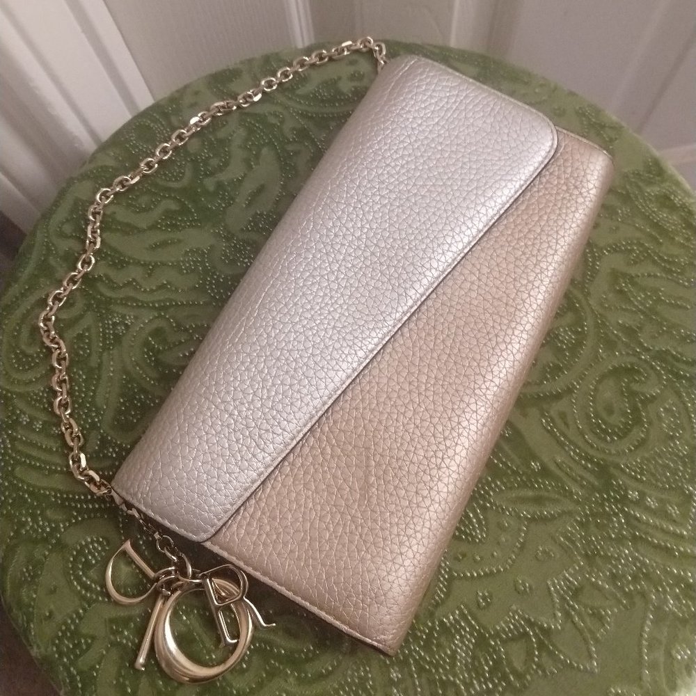 Christian Dior Diorissimo Wallet on a Chain - Picture 3 of 16